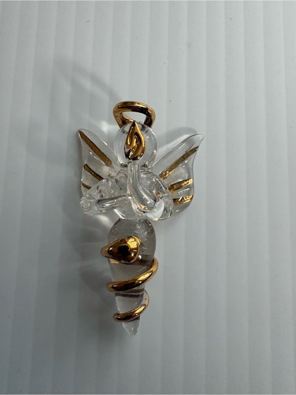 Vintage Glass Angel Ornaments